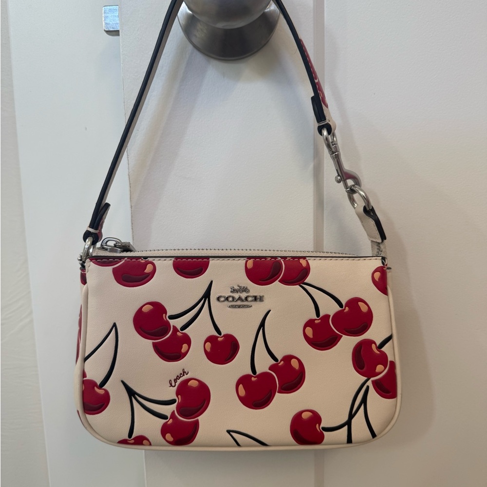Coach Cherry Print Shoulder Bag- Nolita 19